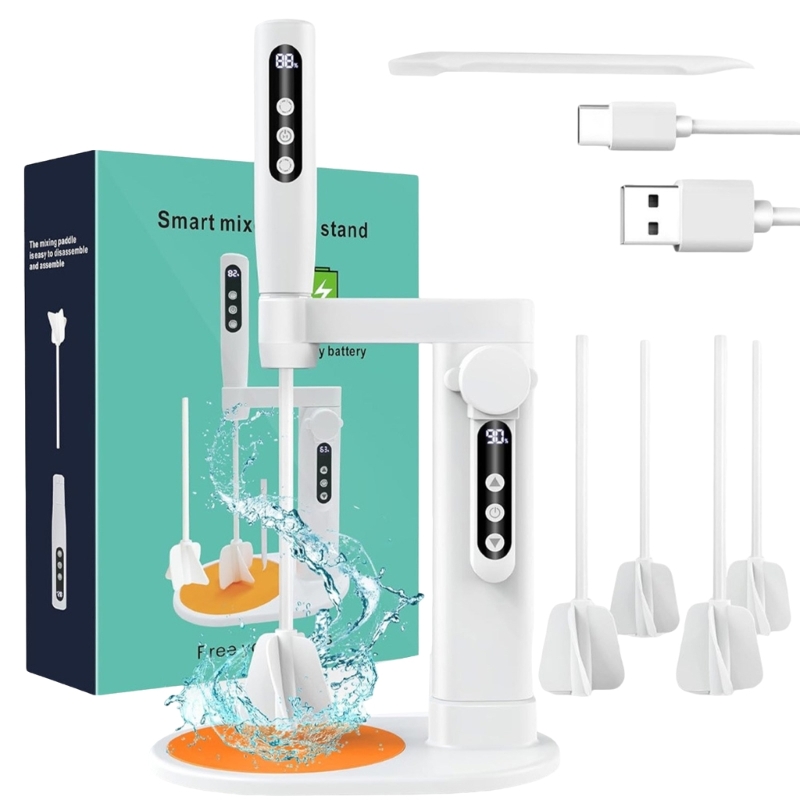 Resin Art Machine - Máy trộn epoxy động với 5