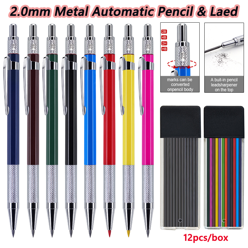 Staedtler Pencil Lumocolor - New Multicolor Metal Mechanical Pencil, 2.0mm
