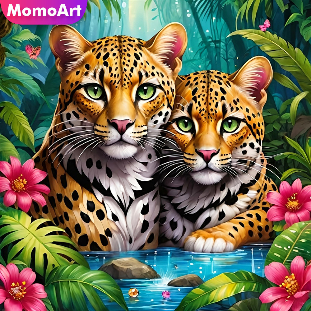 Resin Art Price - Momoart Animaml Diamond Art Painting Tiger