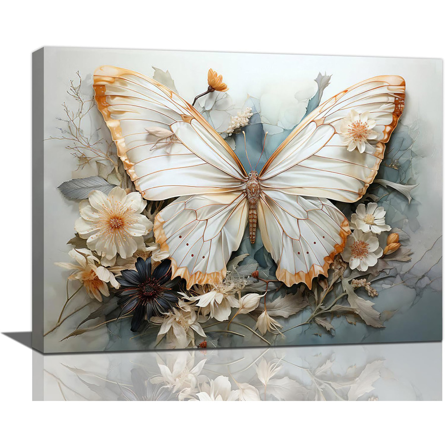 Resin Art Images - Butterfly Flower diamond painting kit Decorative