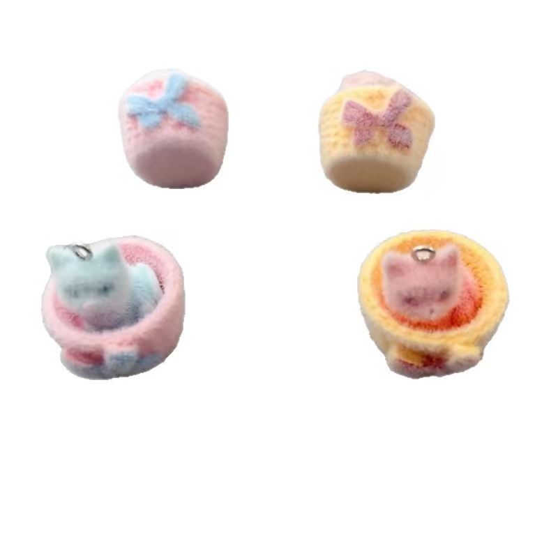 4pcs 3D plush resin cat pendan - đánh giá và giá Resin Art Supplies Near Me
