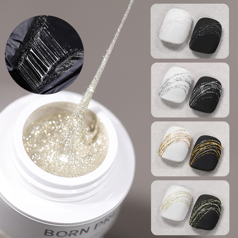 BORN PRETTY 5 ml Sparkly Silve - đánh giá và giá Resin Art Price