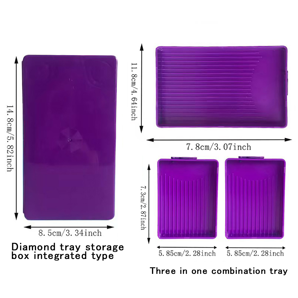 Diamond Painting Tray with Lid - đánh giá và giá Resin Art Pen