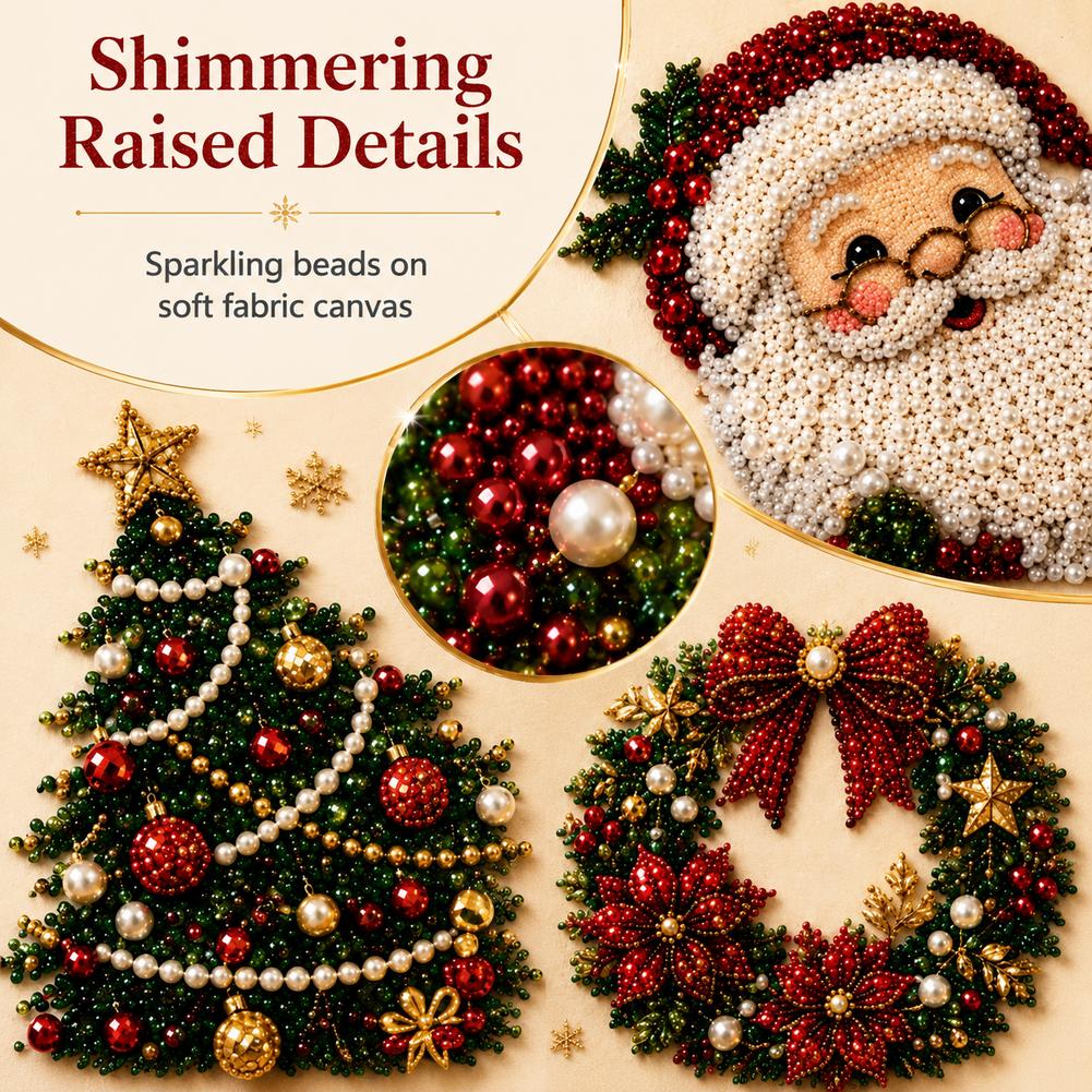 Christmas Santa Claus Pearl Ar - đánh giá và giá Resin Art Kit