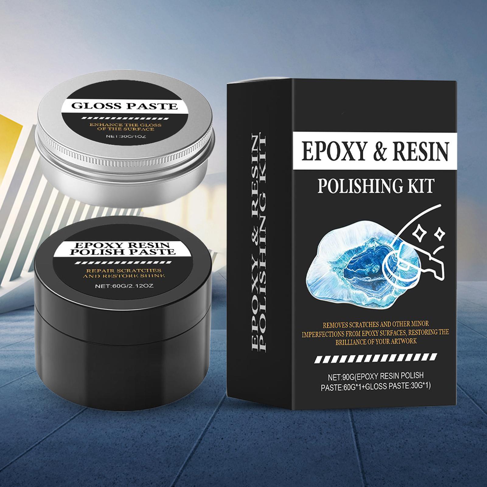 Epoxy resin high gloss polishi - đánh giá và giá Resin Art Kit