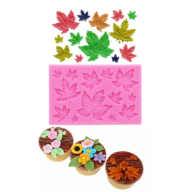 Gj-61 DIY leaf maple leaf sili - đánh giá và giá Resin Art Mold