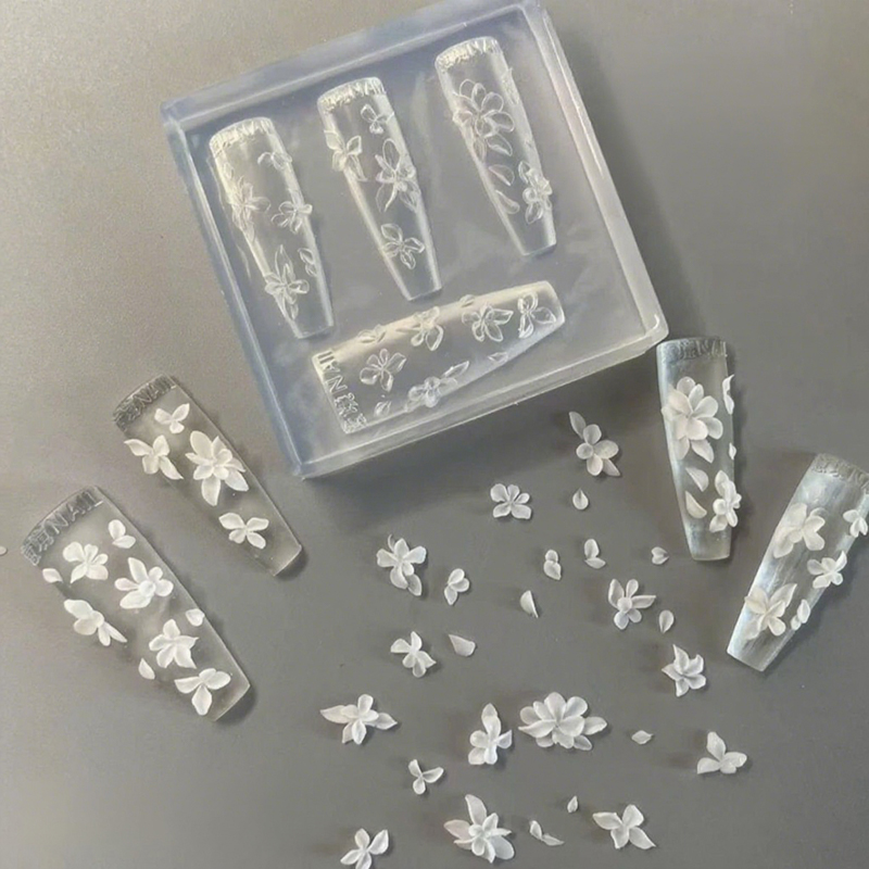 Z. 3D Flowers Nail Mold DIY Si - đánh giá và giá Resin Art Zone