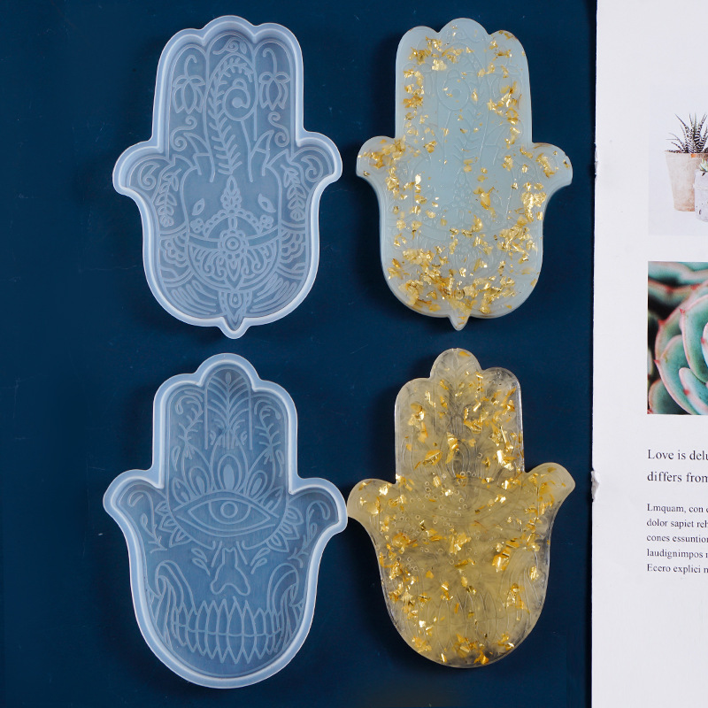 1 Cái DIY Coaster Tay Fatima D - đánh giá và giá Resin Art Epoxy