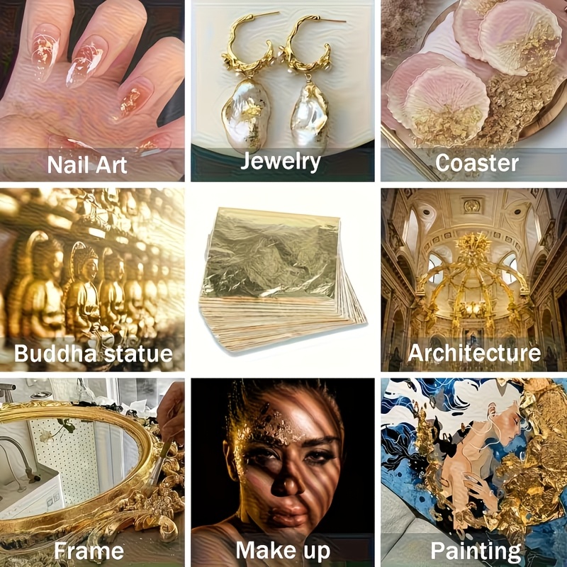 Set of 100Pcs Imitation Gold F - đánh giá và giá Resin Art For Wedding Gift