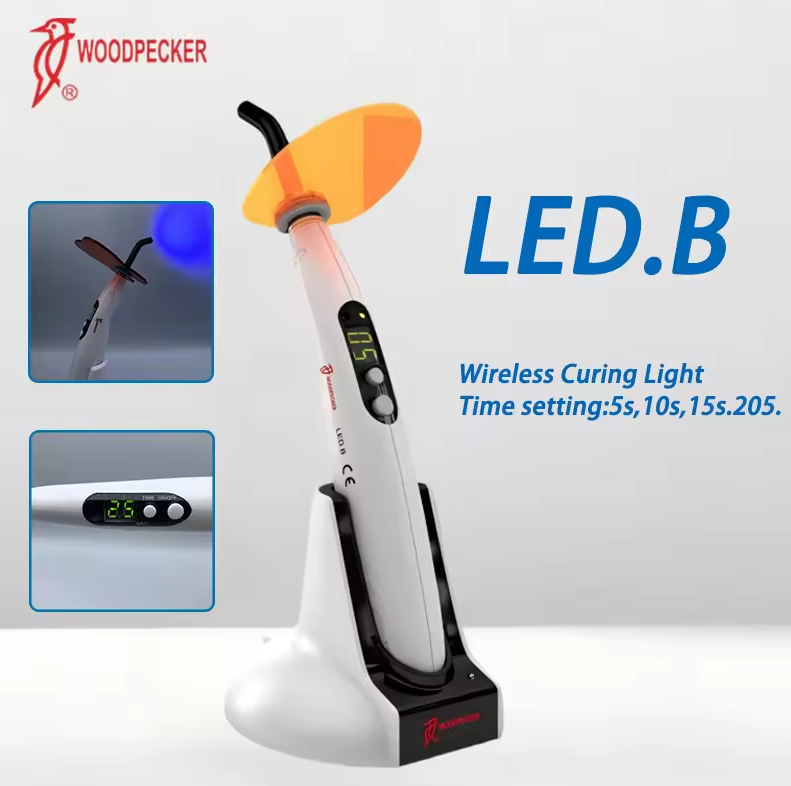 Dental Curing Light Woodpecker - đánh giá và giá Resin Art Machine