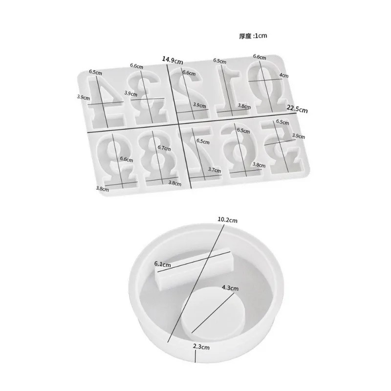 2pc Birthday Cake Silicones Mo - đánh giá và giá Resin Art Mold