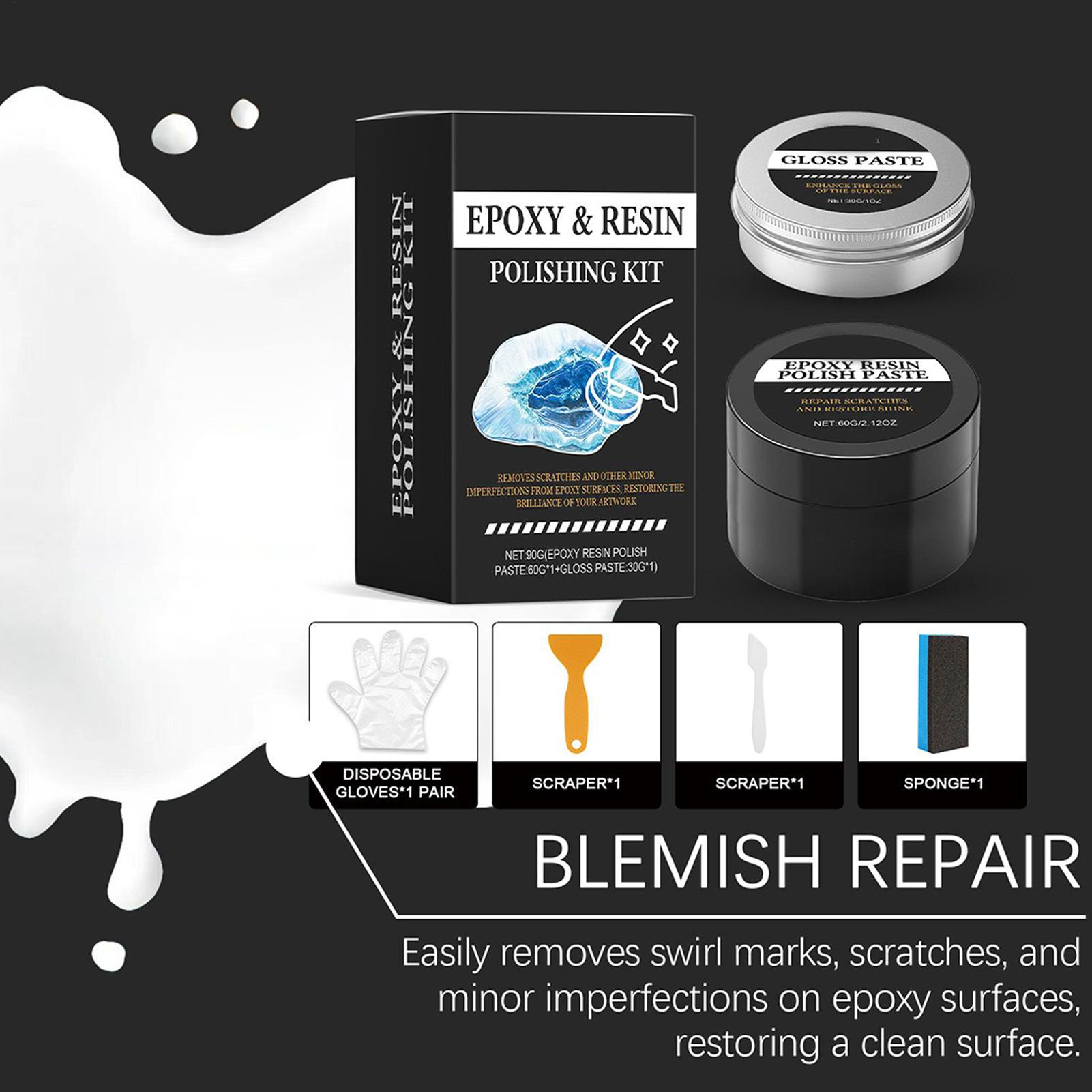 Epoxy Resin Polishing Kit - Cr - đánh giá và giá Resin Art Kit