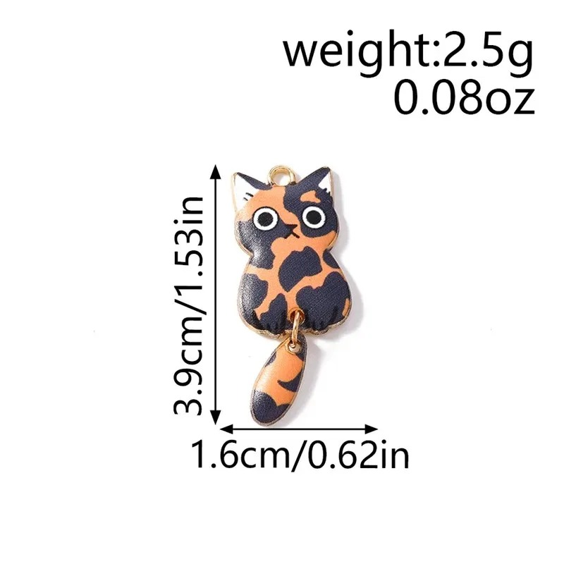 10Pcs 16×39mm Cute Cartoon Cat - đánh giá và giá Resin Art Supplies Near Me