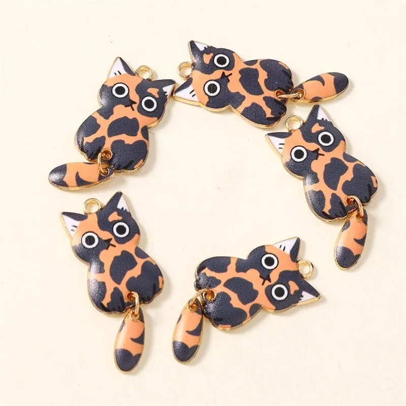 10Pcs 16×39mm Cute Cartoon Cat - đánh giá và giá Resin Art Supplies Near Me