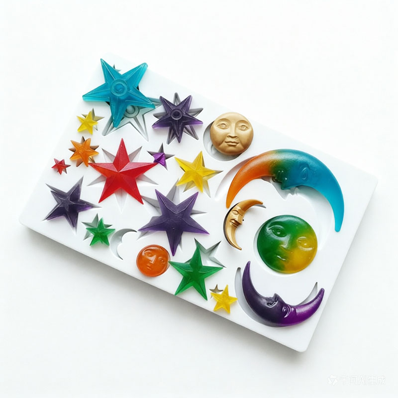 Sun Face Moon Stars Polymer Cl - đánh giá và giá Resin Art Mold