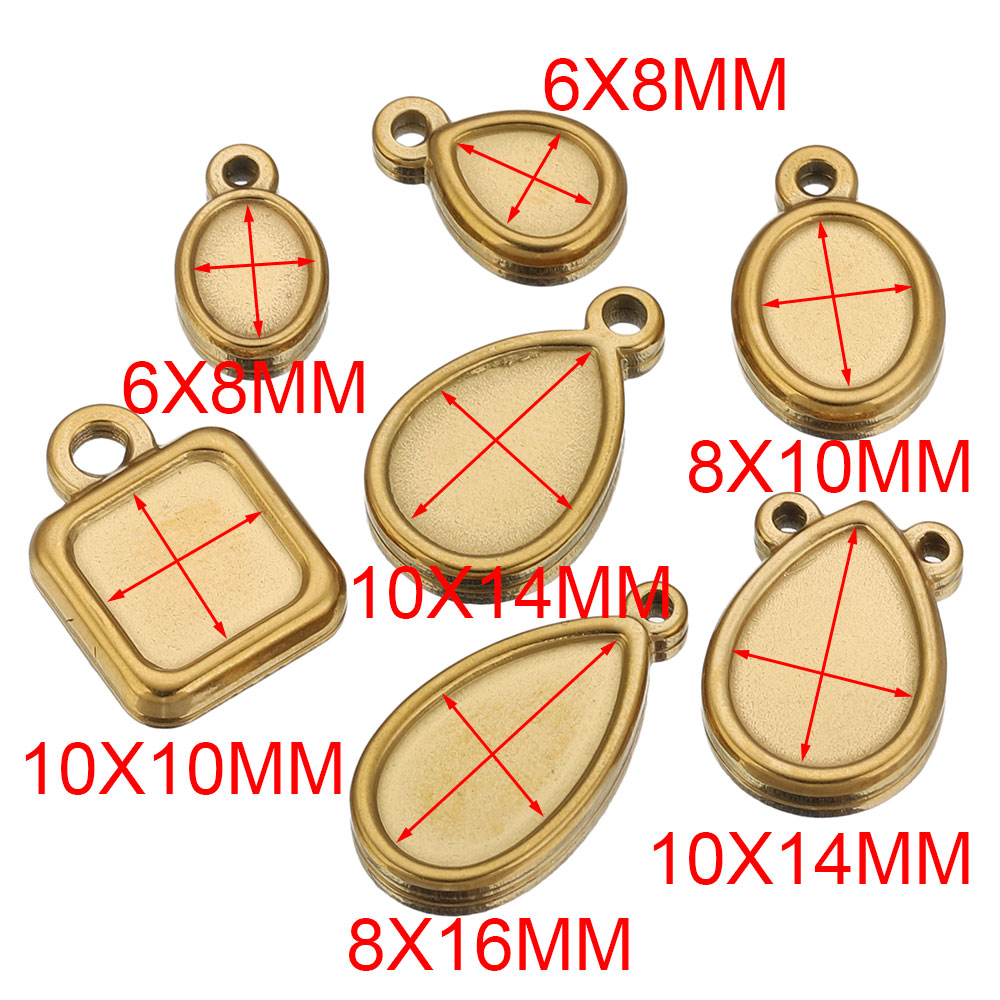 5pcs Stainless Steel Square Dr - đánh giá và giá Resin Art Supplies Near Me
