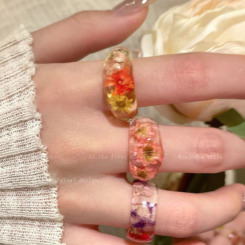 Exquisite Minimalist  Resin Da - đánh giá và giá Resin Art Ring