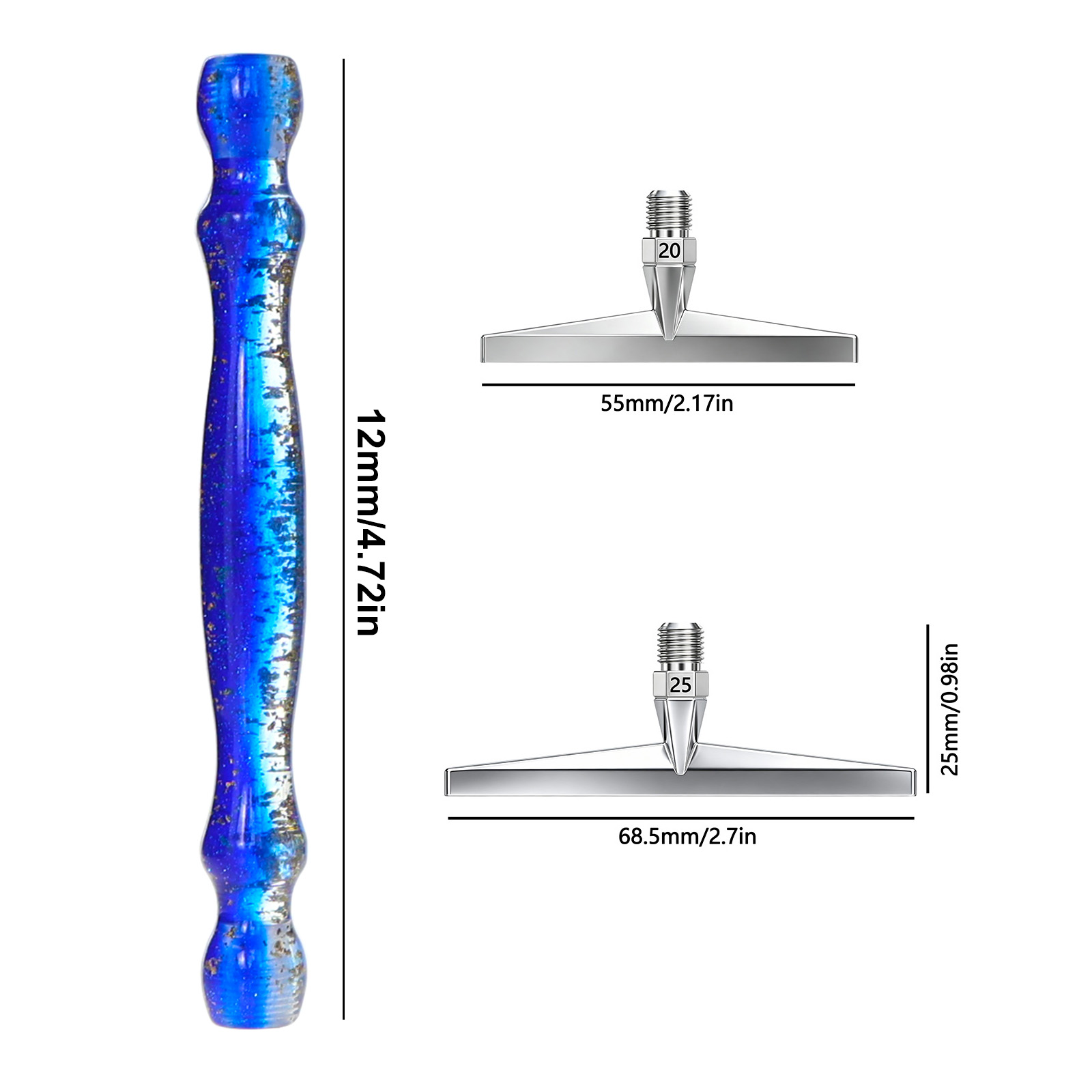 Thin 1-25 Heads Metal High Qua - đánh giá và giá Resin Art Pen