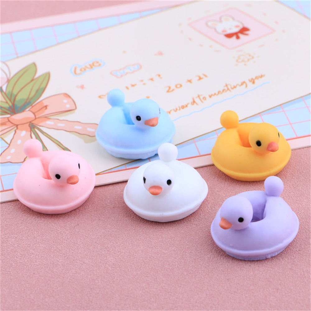 20 Chiếc Hoạt Hình Vịt Bơi DIY - đánh giá và giá Resin Art Ring