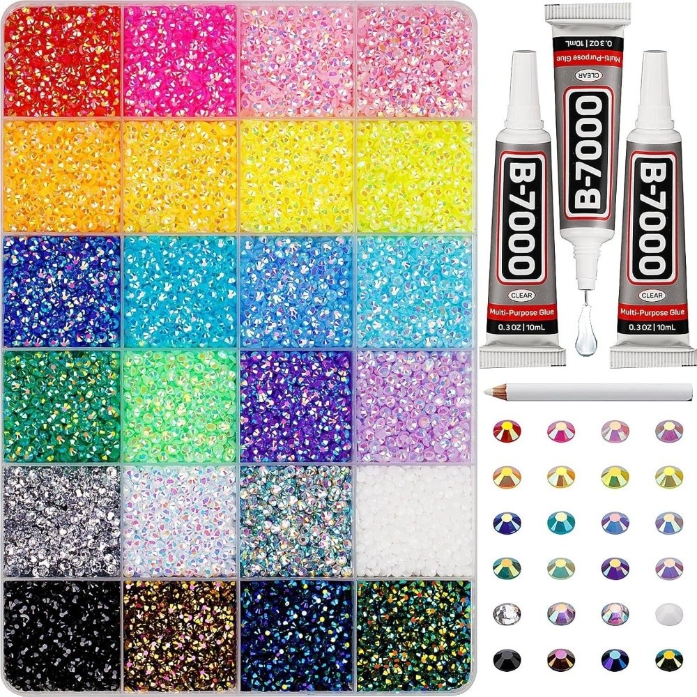 Multicolor Resin Rhinestone Ki - đánh giá và giá Resin Art Price