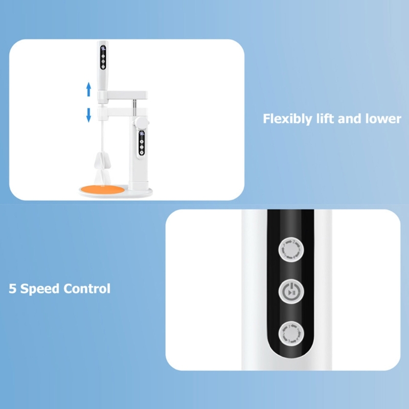 Máy trộn epoxy động với 5 thiế - đánh giá và giá Resin Art Machine