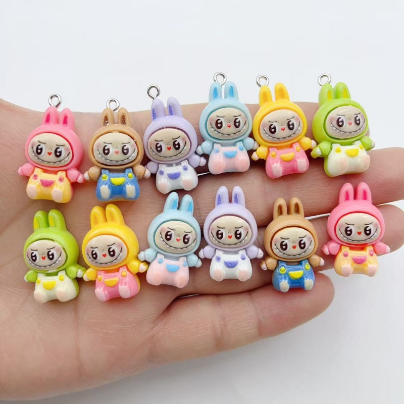 10Pcs Kawaii Rabbit Strawberry - đánh giá và giá Resin Art Supplies Near Me