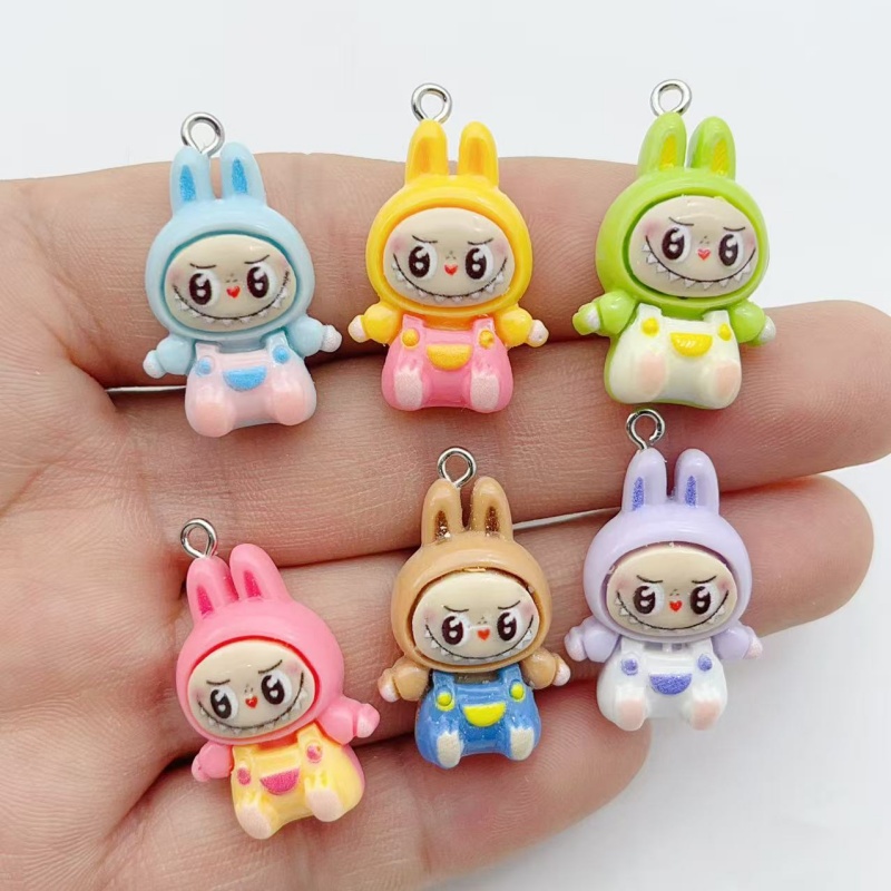 10Pcs Kawaii Rabbit Strawberry - đánh giá và giá Resin Art Supplies Near Me
