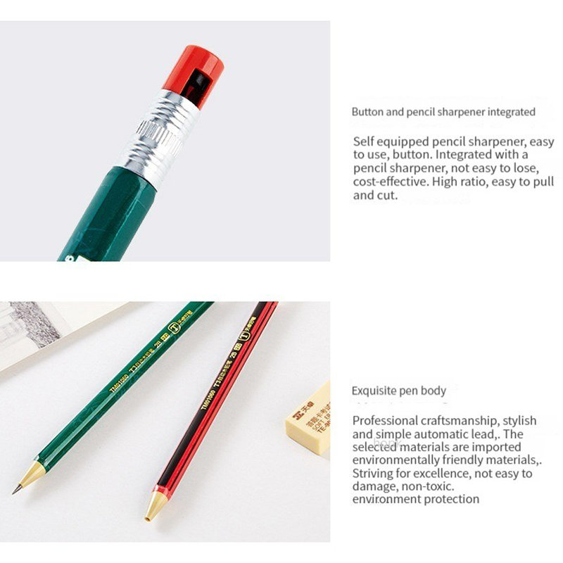 1-42Pcs Mechanical Pencils Set - đánh giá và giá Staedtler Pencil Lumocolor